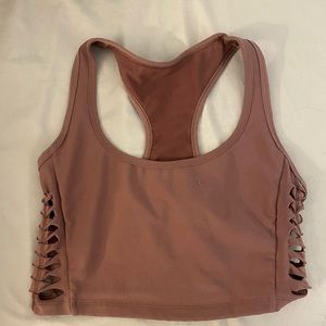 Cutout sports bra